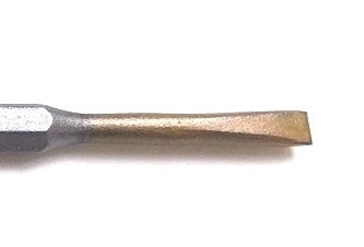 SCALPELLO PIATTO WIDIA A MANO mm.04