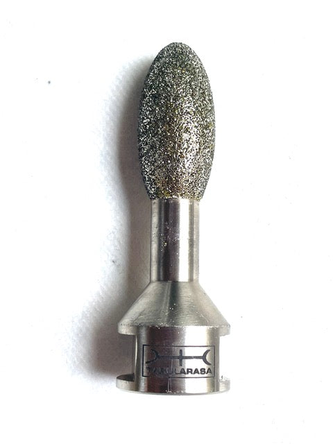 "OVALE" FRESA DIAMANTATA ELETTRO DEPOSTA Ø 20x40 mm.  M14