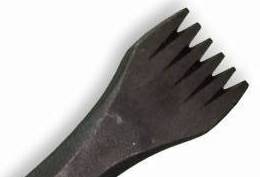 GRADINA ACCIAIO (F422) 6 DENTI