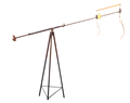 PANTOGRAFO TRIDIMENSIONALE GIGANTE AGHI CURVI