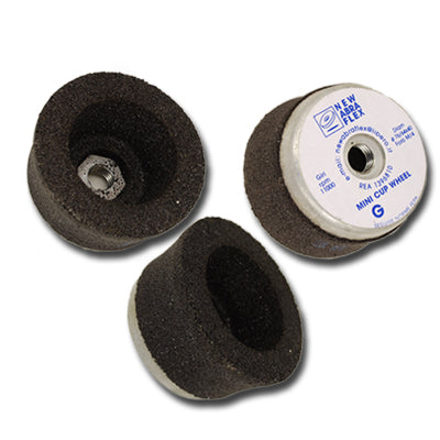MINI MOLA CARBORUNDUM Ø 76x40 M14 GRANA DA 36 A 220