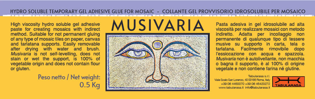 MUSIVARIA COLLA PER MOSAICO Kg. 1