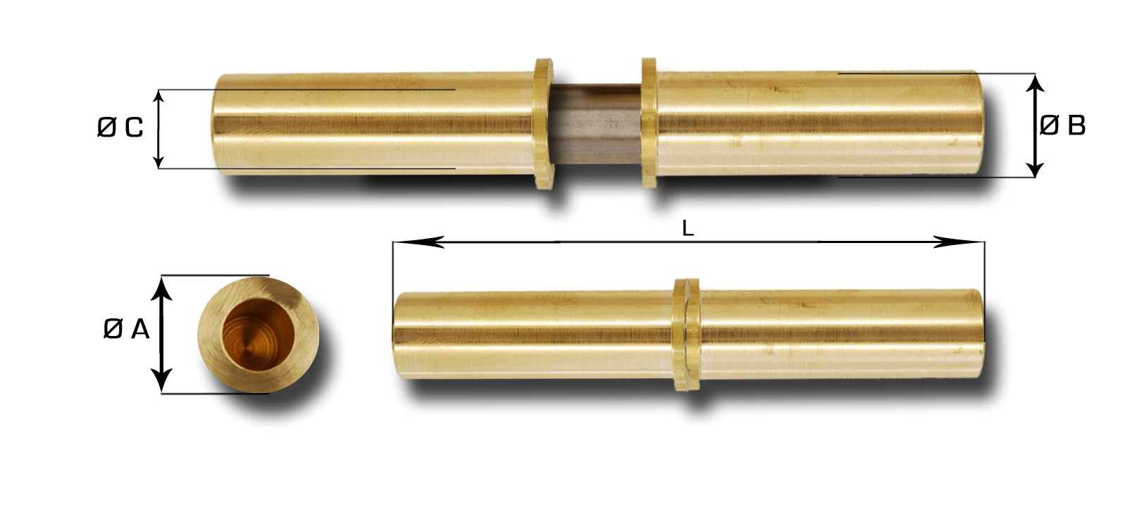 PERNO PER SCULTURA Ø 16 MM - U005