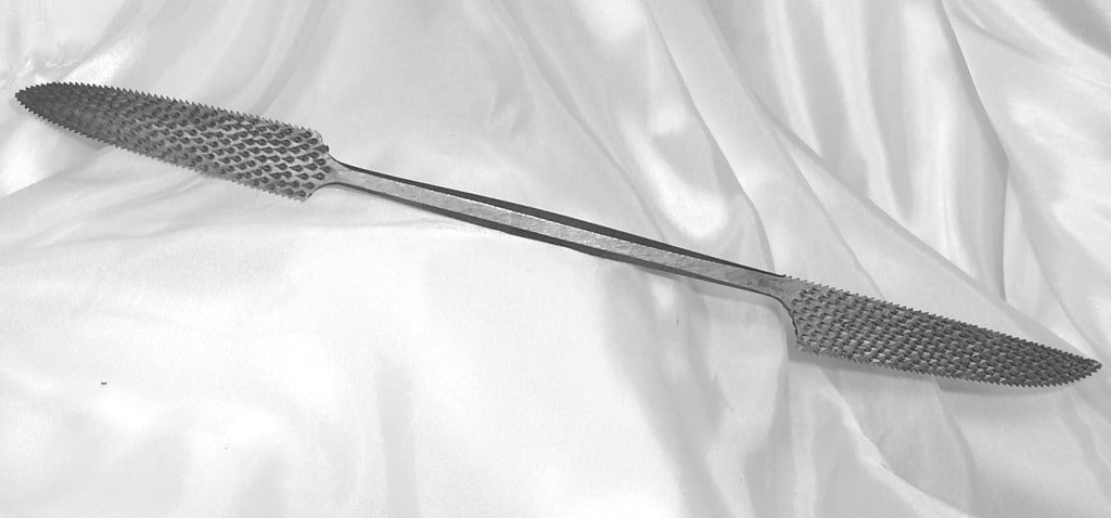 RASPA ACCIAIO B657 cm.35
