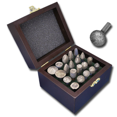 SET 15 FRESE SINTERIZZATE Gambo 6 mm.
