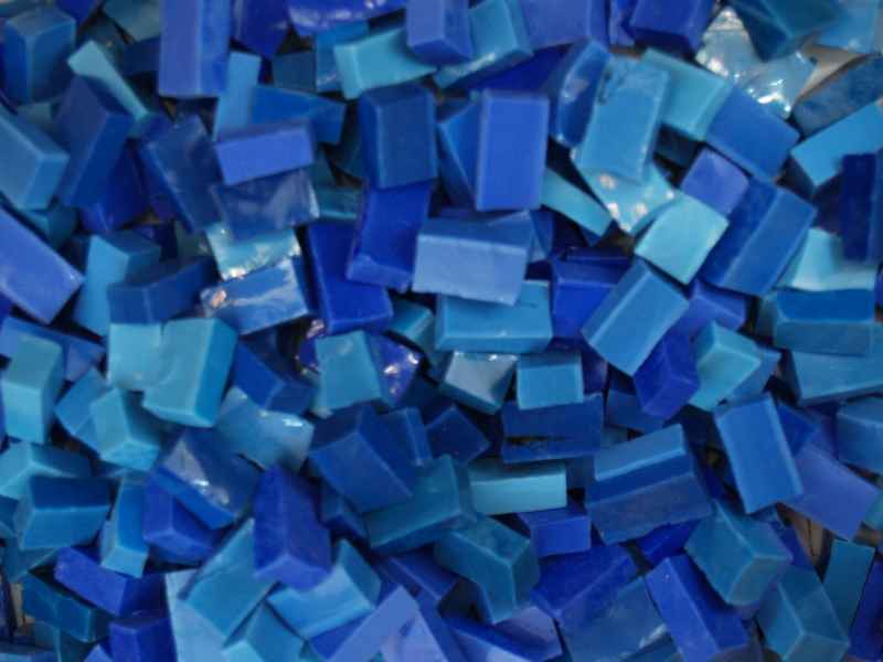 Tessere in smalto confezione da 200 grammi MIX3 BLU MEDI2 3