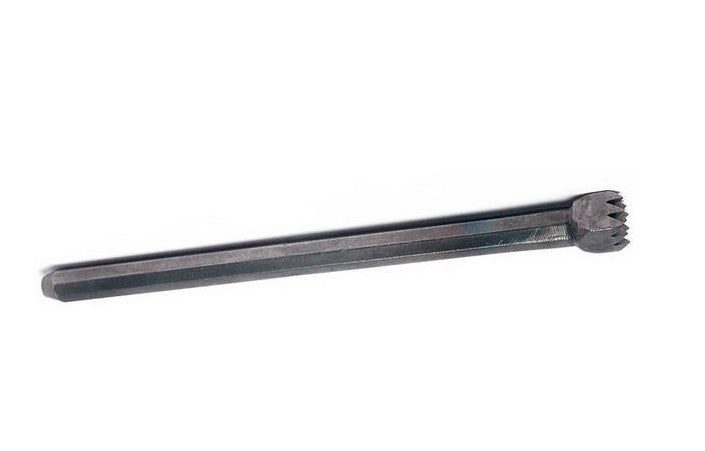 BOCCIARDA ACCIAIO A SCALPELLO 16X16 A 9 PUNTE