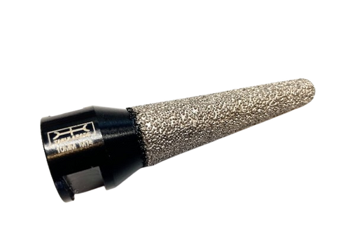 "CONO LUNGO STONDATO" FRESA DIAMANTATA SALDO BRASATA Ø 20/10x70