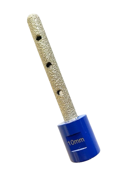 "DITO LUNGO" FRESA DIAMANTATA SALDO BRASATA Ø 10x80 mm.  M14