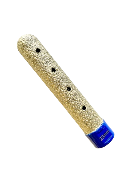 "DITO LUNGO" FRESA DIAMANTATA SALDO BRASATA Ø 20x100 mm.  M14