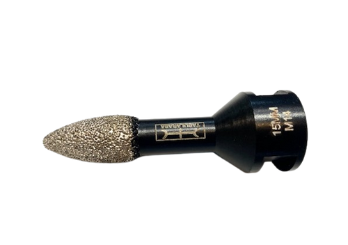 "FIAMMA" FRESA DIAMANTATA SALDO BRASATA Ø 15x30 mm.  M14