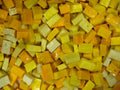 Tessere in smalto confezione da 200 grammi MIX25 GIALLO MEDIO