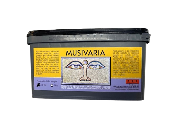 MUSIVARIA COLLA PER MOSAICO Kg. 2,5