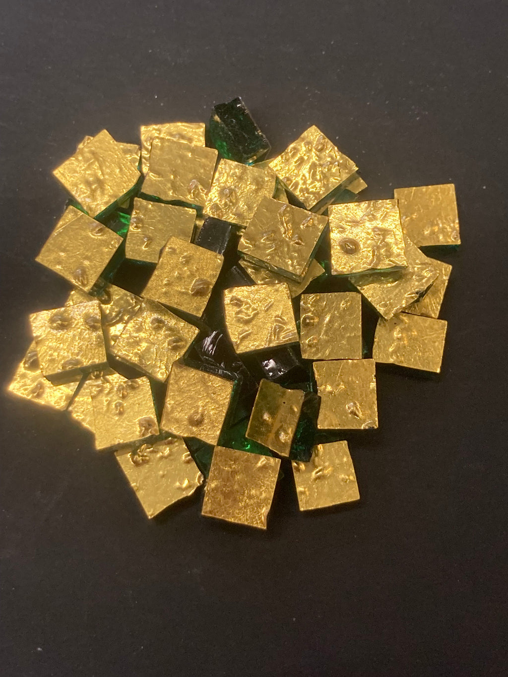 ORO NATURALE ondulato fondo verde 1 Kg