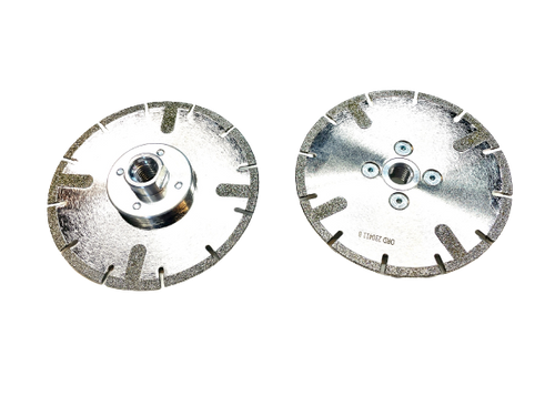 DISCO DIAMANTATO ELETTRODEPOSTO CON RAZZE  Ø 150 mm.  M14