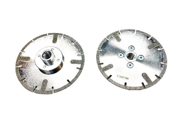 DISCO DIAMANTATO ELETTRODEPOSTO CON RAZZE  Ø 150 mm.  M14