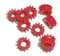 Gommino rosso dentato per Taurus 3