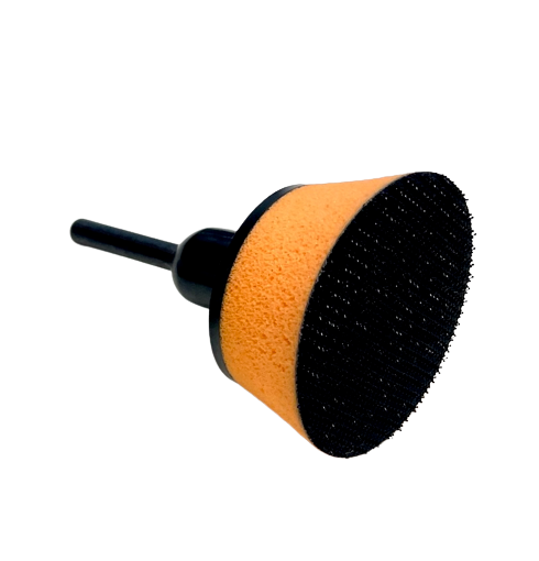 SUPPORTO MORBIDO VELCRATO Ø 50 mm. GAMBO 6 mm.